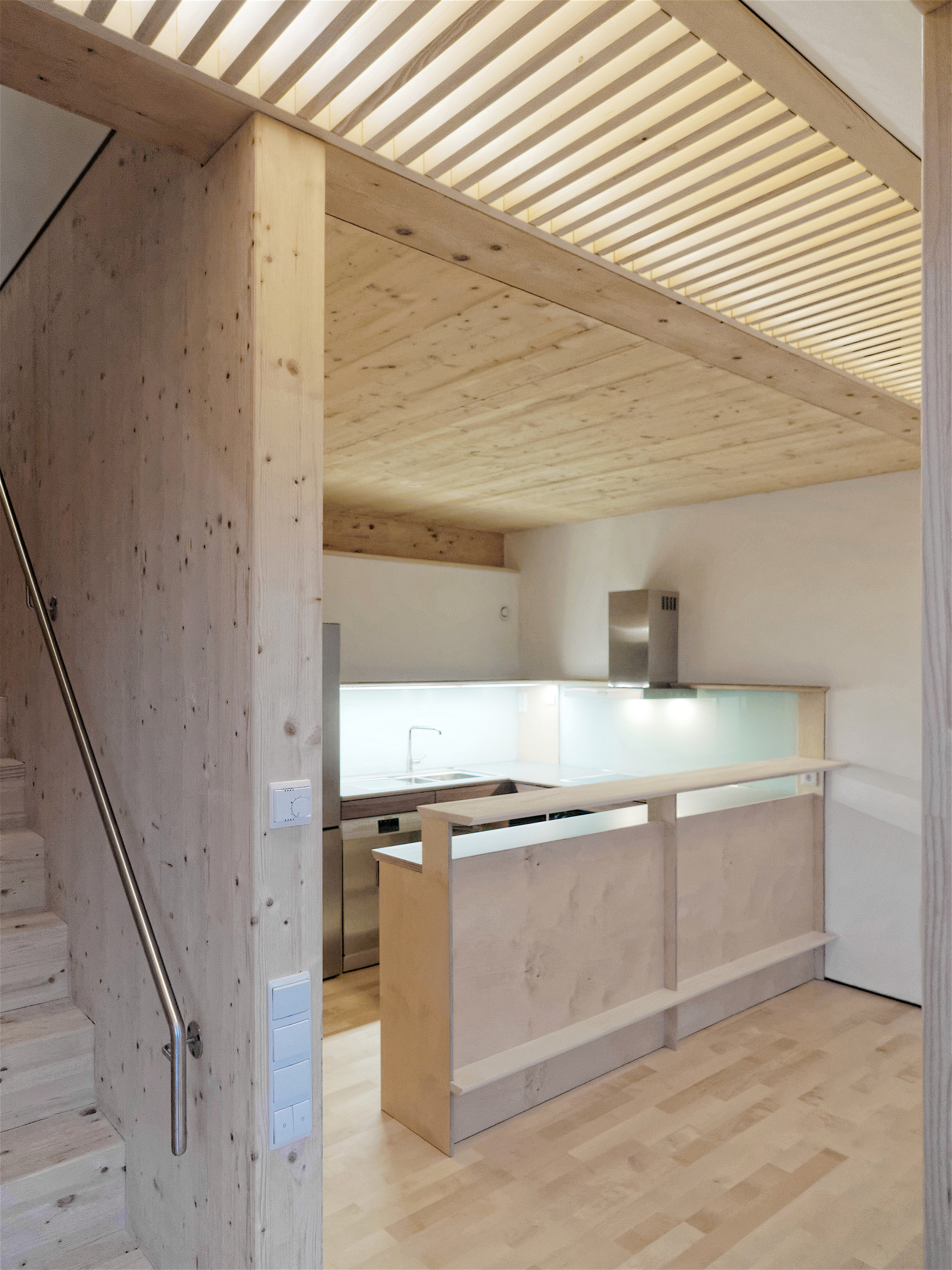 Aufstockung Küche (Quelle: M. Förtsch - Lichtblau Architekten)